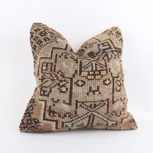 Bohemian Kilim Pillow, Turkish Kilim Pillow, Decorative Throw Pillow, Home Decor, Sofa Accent Pillow, Cushion Cover, Boho Decor Pillow