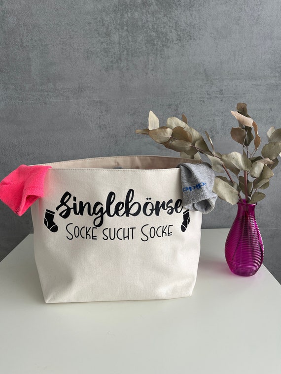 Utensilo // Waschkche // Singlebrse // Socken // Einzelsocken // Homedeko  // Deko // Wsche Waschen // Lustig // Aufbewahrung //sterreich - Etsy