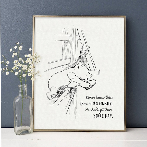 A a Milne Quote - Etsy