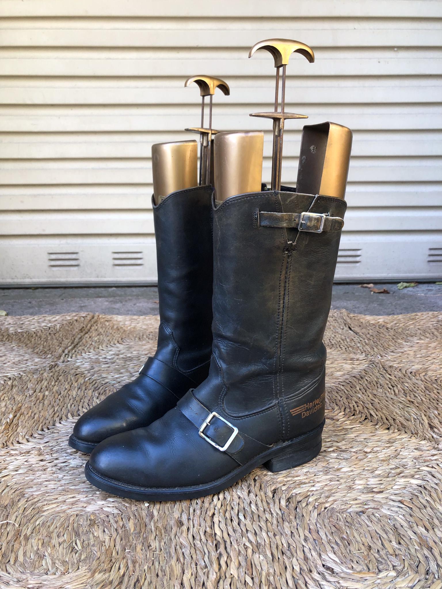 90s Harley Boots - Etsy