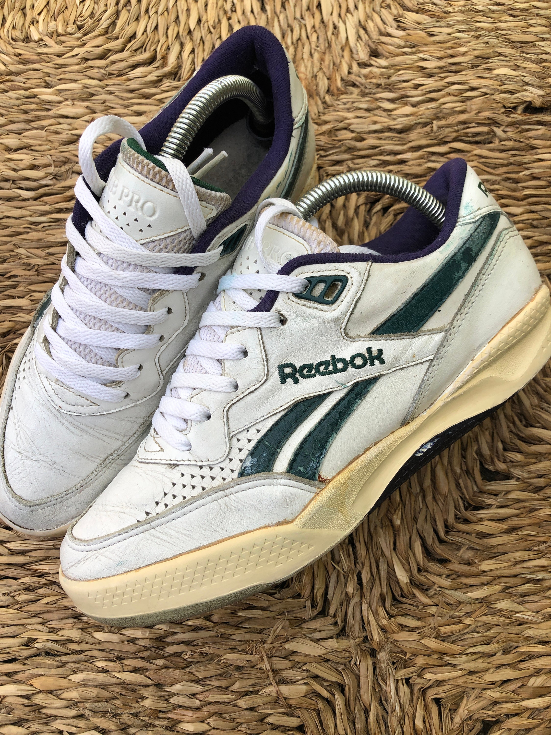 trompeta mezcla Viaje 1990s reebok shoes - Etsy España