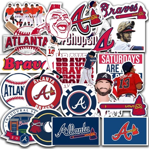 MLB Atlanta Braves - Neon Helmet 23 Poster