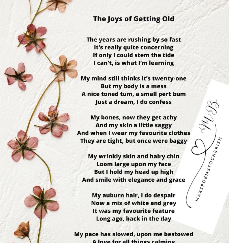 humorous-getting-old-poem-print-floral-a4-art-digital-download