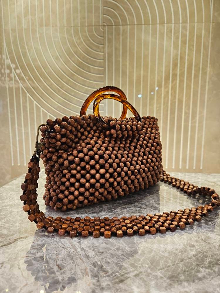 [無料配送] ◆ SCULPTOR ◆ Zen Wood Beads Bag SCULPTOR® online store