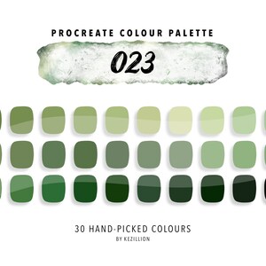 Procreate Colour Palette 023 | Digital Download | Swatches