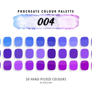 Procreate Color Palette 004 / Descarga digital / Muestras