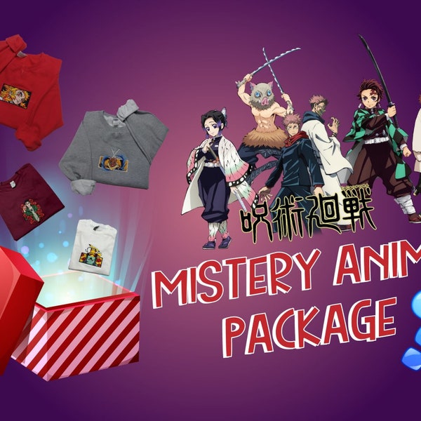 Mystery Anime Package, Anime Mystery Box, Anime Gift