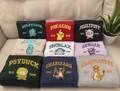 Anime Embroidered Sweatshirt, Embroidered Anime Shirt, Anime Shirt, Embroidered Shirt, Embroidered Hoodie, Anime Tee ESH1026-1200