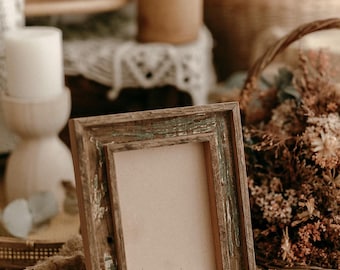 Cadre photo rustique 4 x 6 pouces