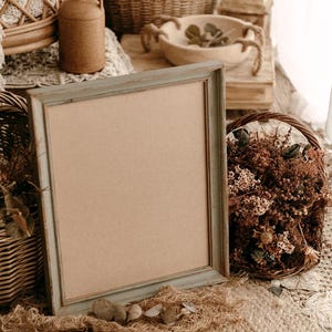 Paint wash distressed Picture Frame recycled wood 11x14 inch | Rustic Picture Frame | Handmade Picture Frame | Vintage French Farmhouse