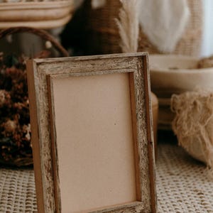 Rustic Picture Frame | Farmhouse Style Picture frame 9x6 inch