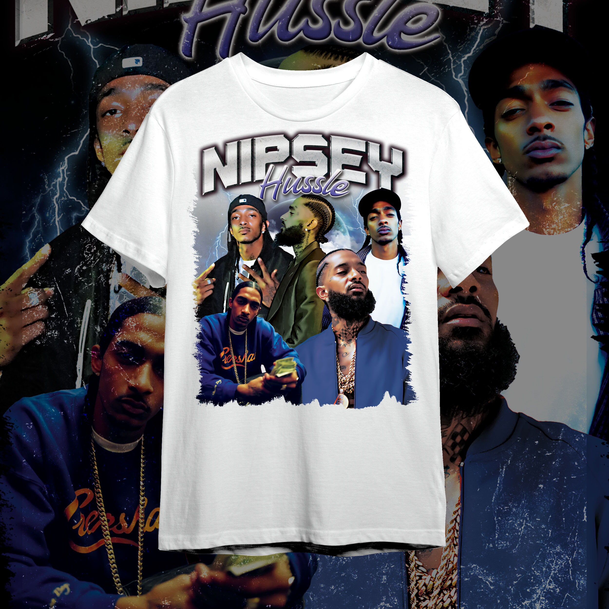 Nipsey Hussle Bootleg Shirt Png 90s Shirts Png Printable - Etsy