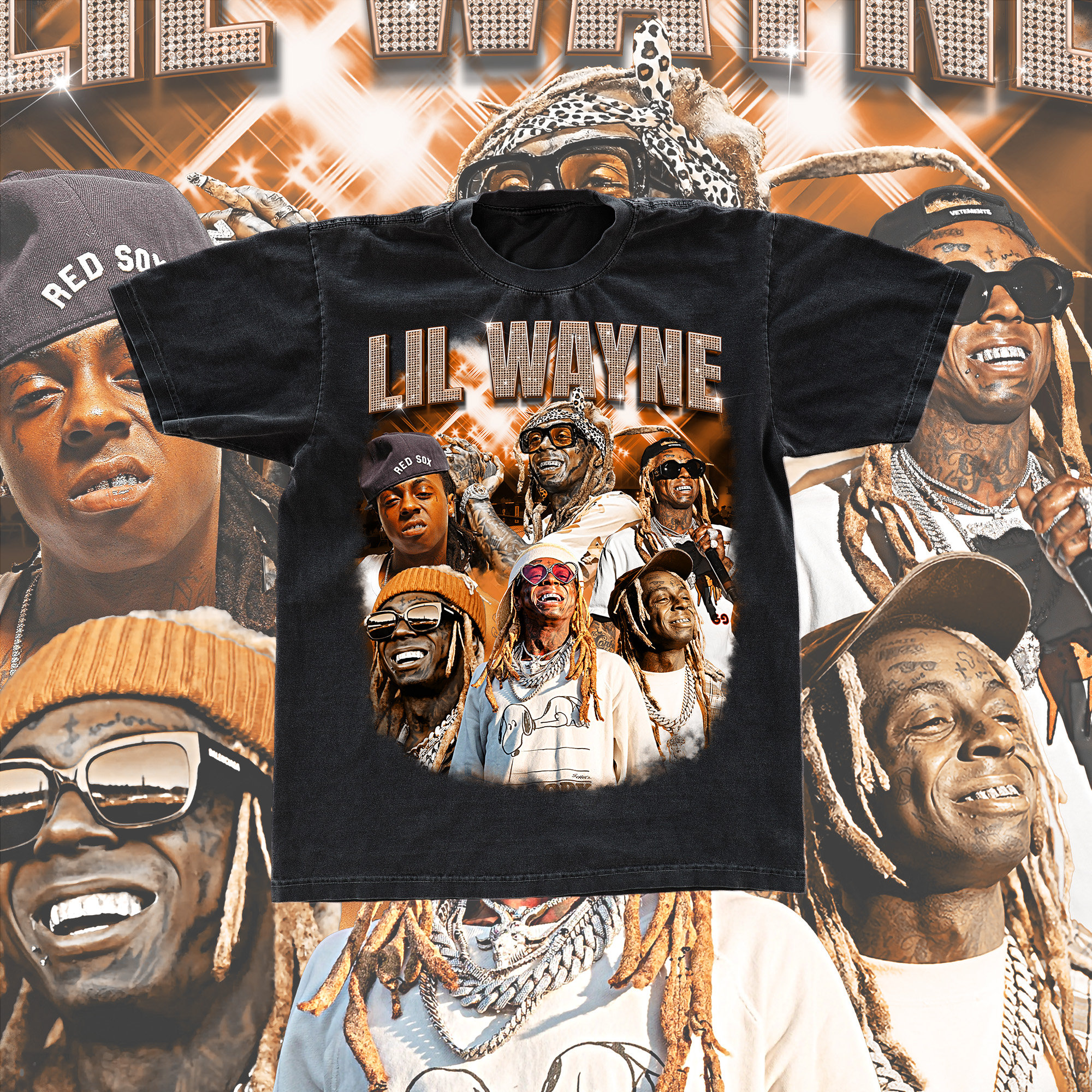 Lil Wayne Tshirt, Lil Wayne Tee, Lil Wayne Rap Tee, Lil Wayne Merch sold  by Isaac Malakkai, SKU 40393509