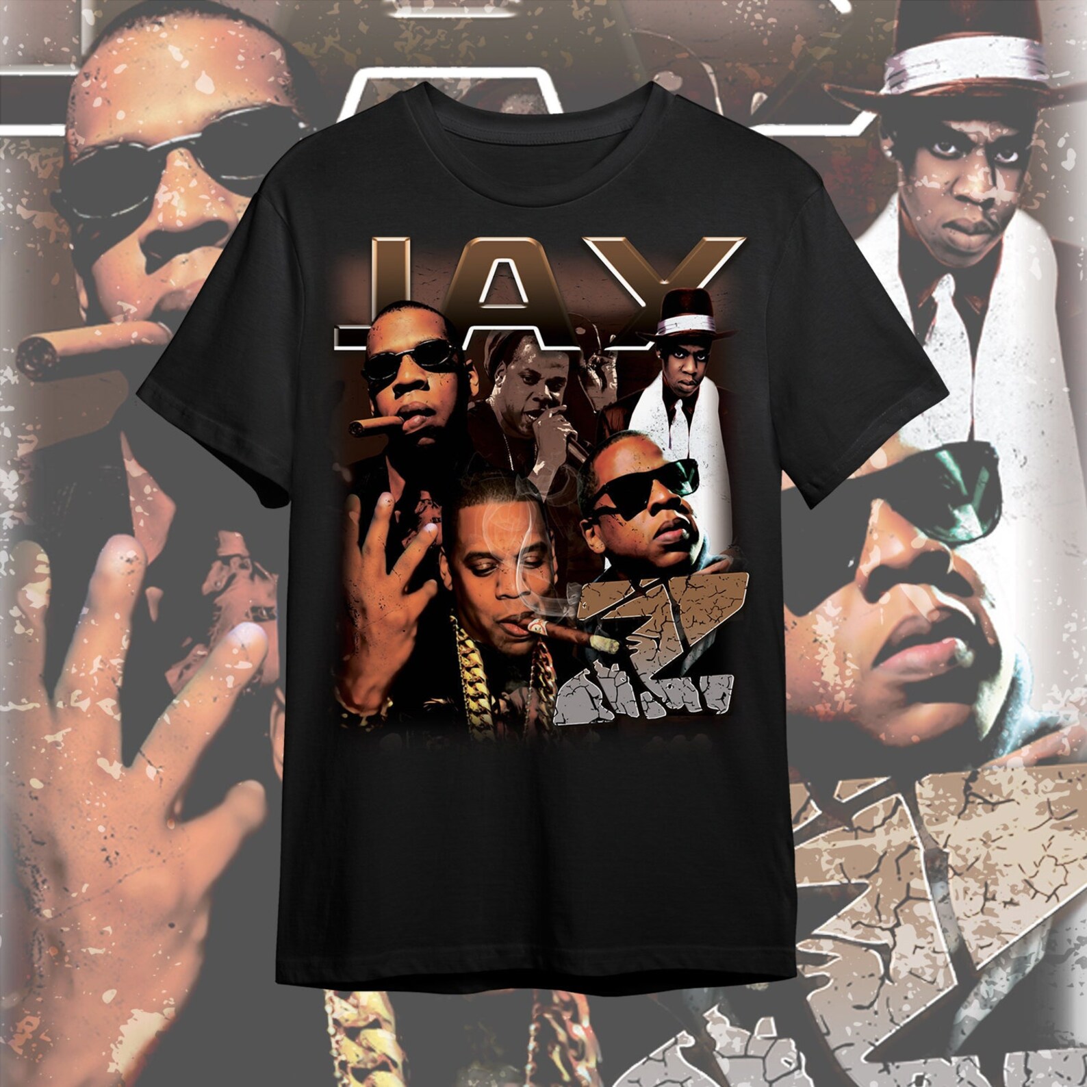 Jay Z Vintage Shirt Png, 90s Shirt Png, Printable Bootleg Rap Tee Shirt