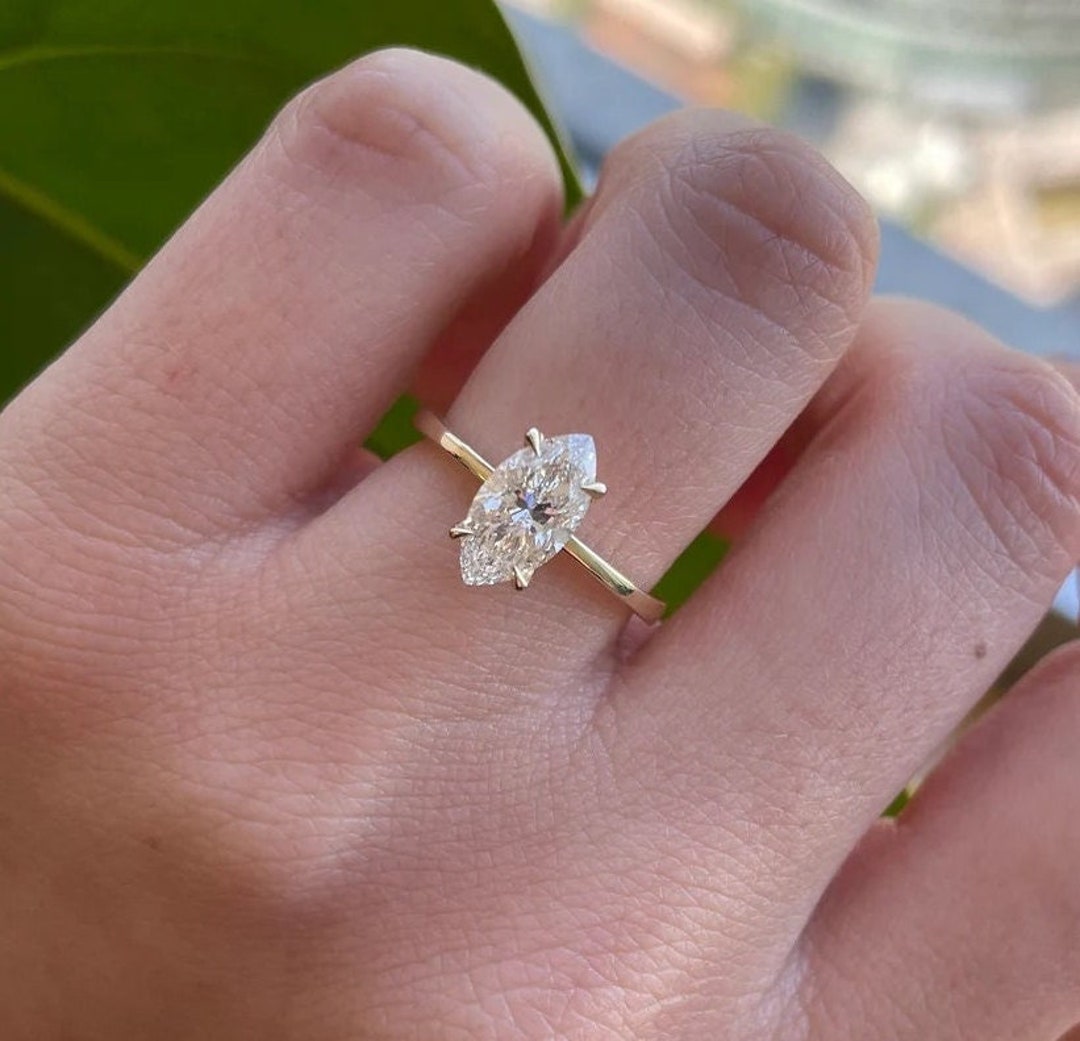 Fake marquise hotsell diamond ring