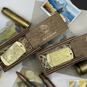 Personalized Army Keychain from Artillery Shell & Fired Howitzer Shell Piece, Keychains for Men,  Brutal Keychain from Military Surplus