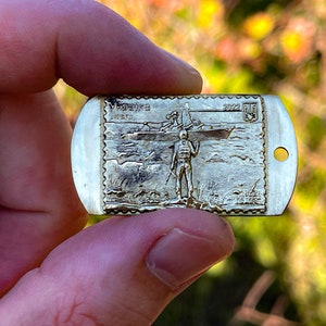 Handmade keychain from army surplus, unique Ukrainian keychain for men, military keychain, metal keychain, Ukrainian souvenir