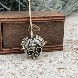 Howitzer Shell Necklace, Artillery Shell Necklace, Piece of Artillery Shell, Real Fired Howitzer Shell Piece, Severe Ukrainian Necklace