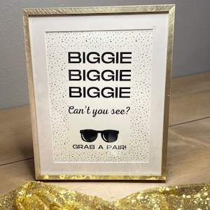 Decoraciones de fiesta de cumpleaños de Biggie, decoraciones de fiesta de hip hop, fiesta de hip hop notoria imprimible