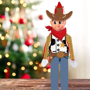 Printable Cowboy Elf Props, Easy DIY Elf Magic, Cowboy Elf, Kids Elf Accessories,Instant Download Elf Scene, Elf Mischief Props,Cute Elf