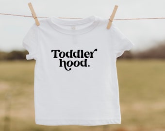 Toddler Hood shirt, Funny Toddler shirt, Trendy Toddler Shirt, Retro toddler tees