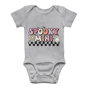Mini spettrale, abiti coordinati per me e mamma, camicie per me e mamma di Halloween, maglietta grafica per bambini, camicia di Halloween per bambine carine,