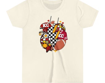 Retro Kansas City Football T-Shirt for Kids