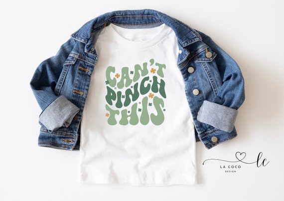 Vintage Can't Pinch This St Patricks Day Shamrock For Boys T-Shirt Vintage Can't Pinch This St Patricks Day Shamrock For Boys T-Shirt