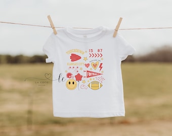 KC Baby Outfit Tee, Baby, KC Boy, Baby Girl Outfit Shirt,  Kansas CityShirt, Kids KC Football