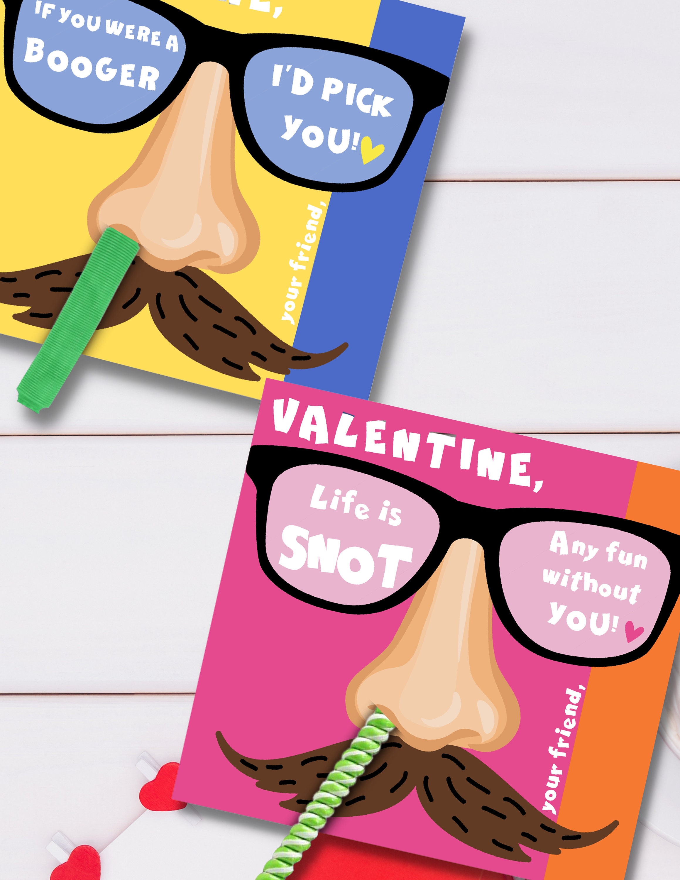 Funny Valentine Cards for Kids, Valentines for Classroom Friends. Id ...