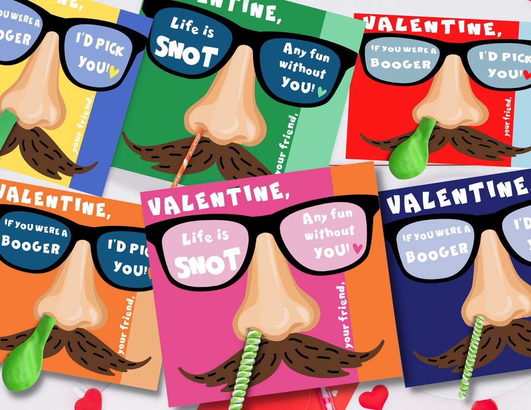 Funny Valentine Cards for Kids, Valentines for Classroom Friends. I’d ...