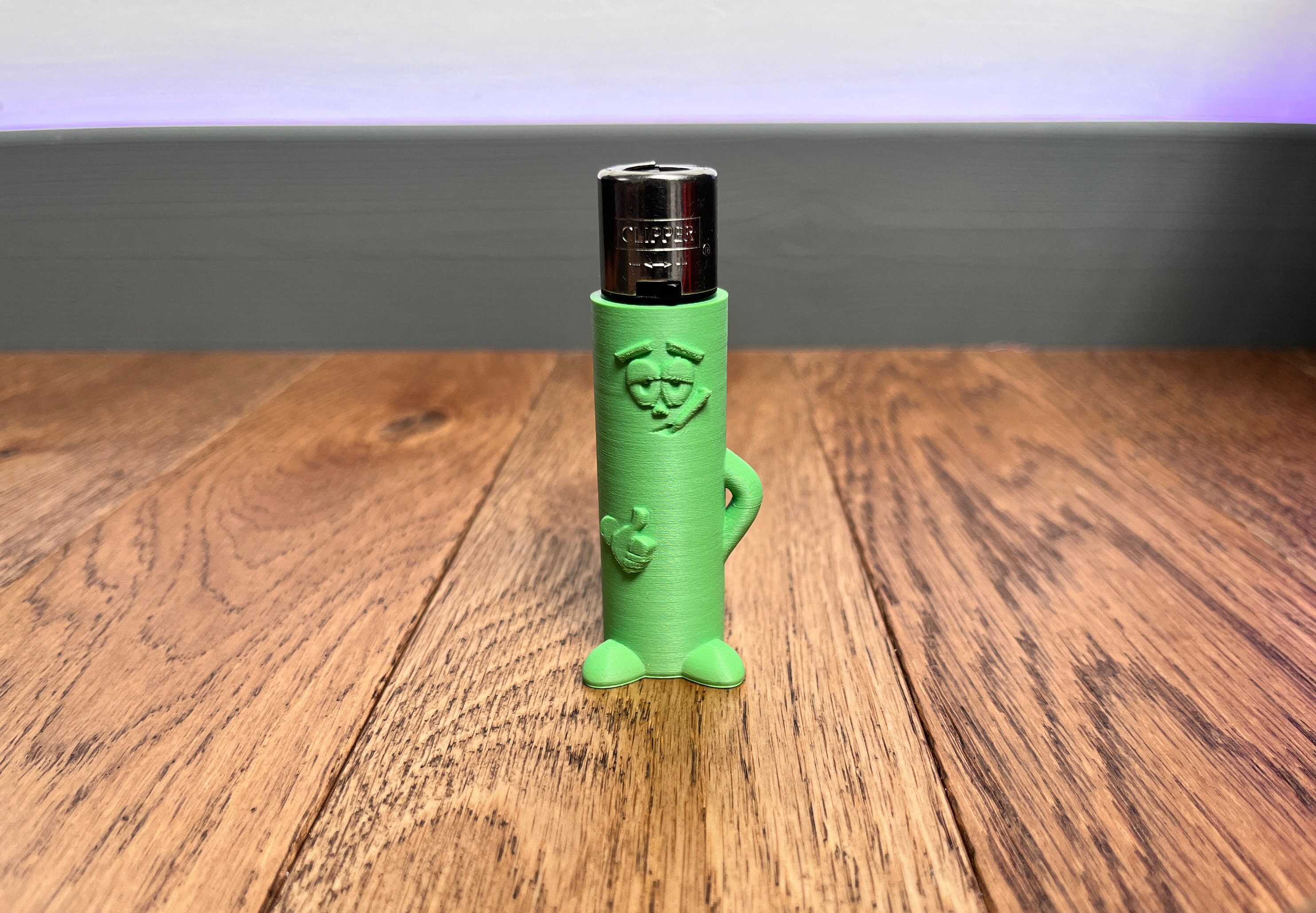 Simon the Stoner Lighter Cover Lighter Case Gift Perfect for Stoners