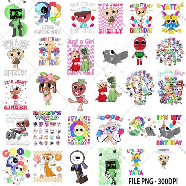 Dandys World Blot Fanart - Etsy Canada