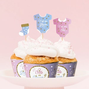 Caissette cupcake décor cupcakes (x 50)