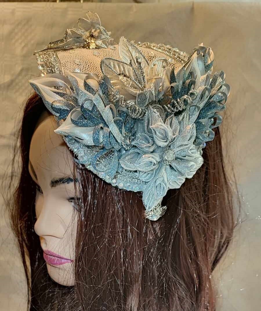 Handgefertigte Pfauenfeder-Haarspange – Eleganter Kopfschmuck Für Hochzeit & Party
