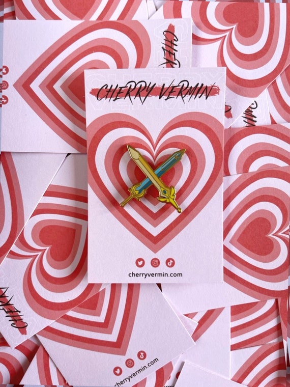 She-Ra Swords Adora Enamel Pin - Magical Collectible