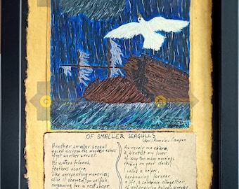 Of Smaller Seagulls [ONE* ITEM, Double Listed!!!] Philographoem to Defiant Hopelessness-The Dark Side of Asperger's Autism, 1st AND 2nd Ed-s