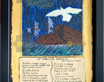 Of Smaller Seagulls [ONE* ITEM, Double Listed!!!] Philographoem to Defiant Hopelessness-The Dark Side of Asperger's Autism, 1st AND 2nd Ed-s