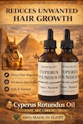 100% Cyperus Rotundus Body Oil | Pure Single-Ingredient Oil | Made in Egypt |