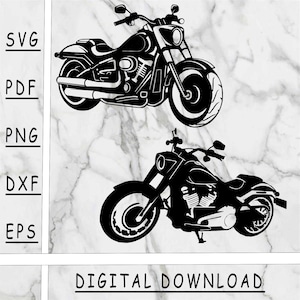 Motorcycle SVG bundle #1, Motorcycle silhouette,  Motorcycle PNG,  Motorcycle DXF,  Motorcycle Pdf,  Motorcycle Eps, instant download