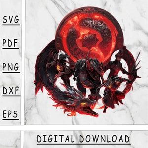 Dota 2 aegis SVG, Dota 2 aegis PNG, Dota 2 aegis DXF, Dota 2 aegis Pdf, instant download, digital product, cutfile, dota 2