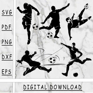 Football SVG bundle, football PNG, football Dxf, football Pdf, football EPS, Digital Download, Sports