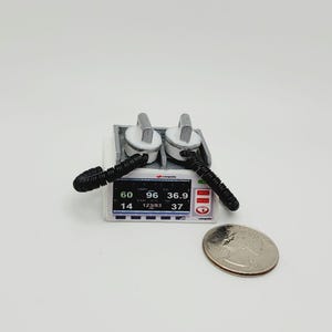 Dollhouse Miniature Defibrillator: 3D Printed Medical Equipment