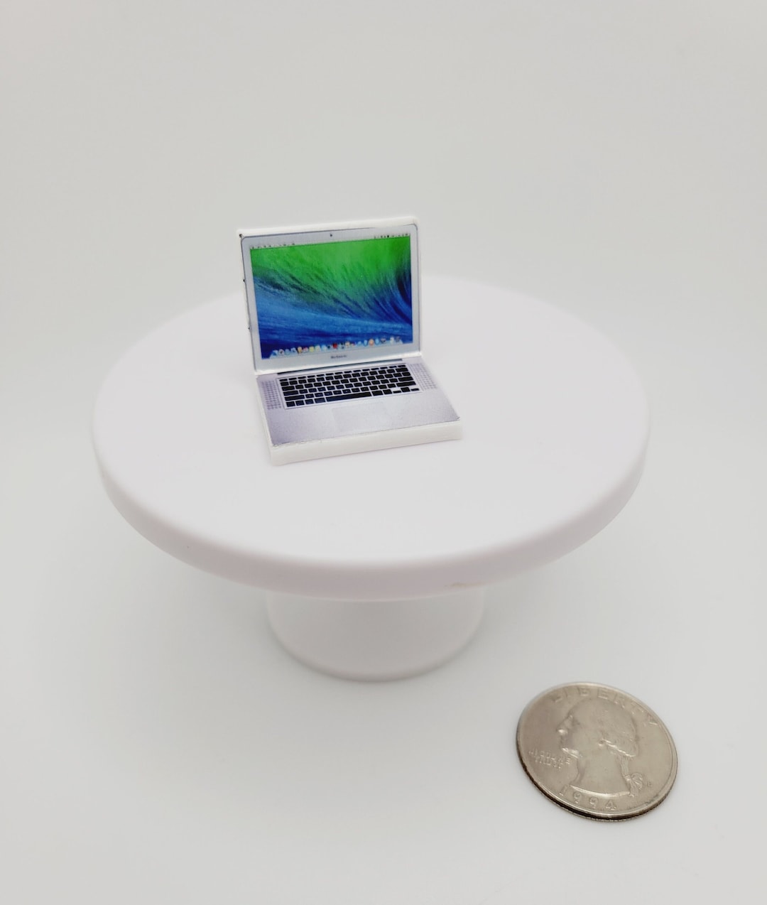 Dollhouse Miniature Laptop Computer 1:12 Scale - Etsy