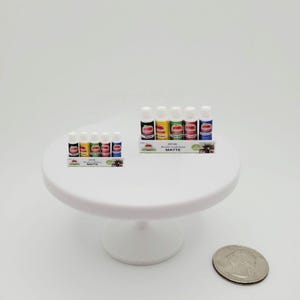 Miniature Apple Barrel Paints/Dollhouse Craft Room Paints