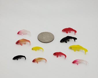 Teeny Tiny Fish Dollhouse Pets AYCE Tanks 1 pc