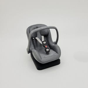 My Mini Baby Car Seat Carrier with Real Working Buckle