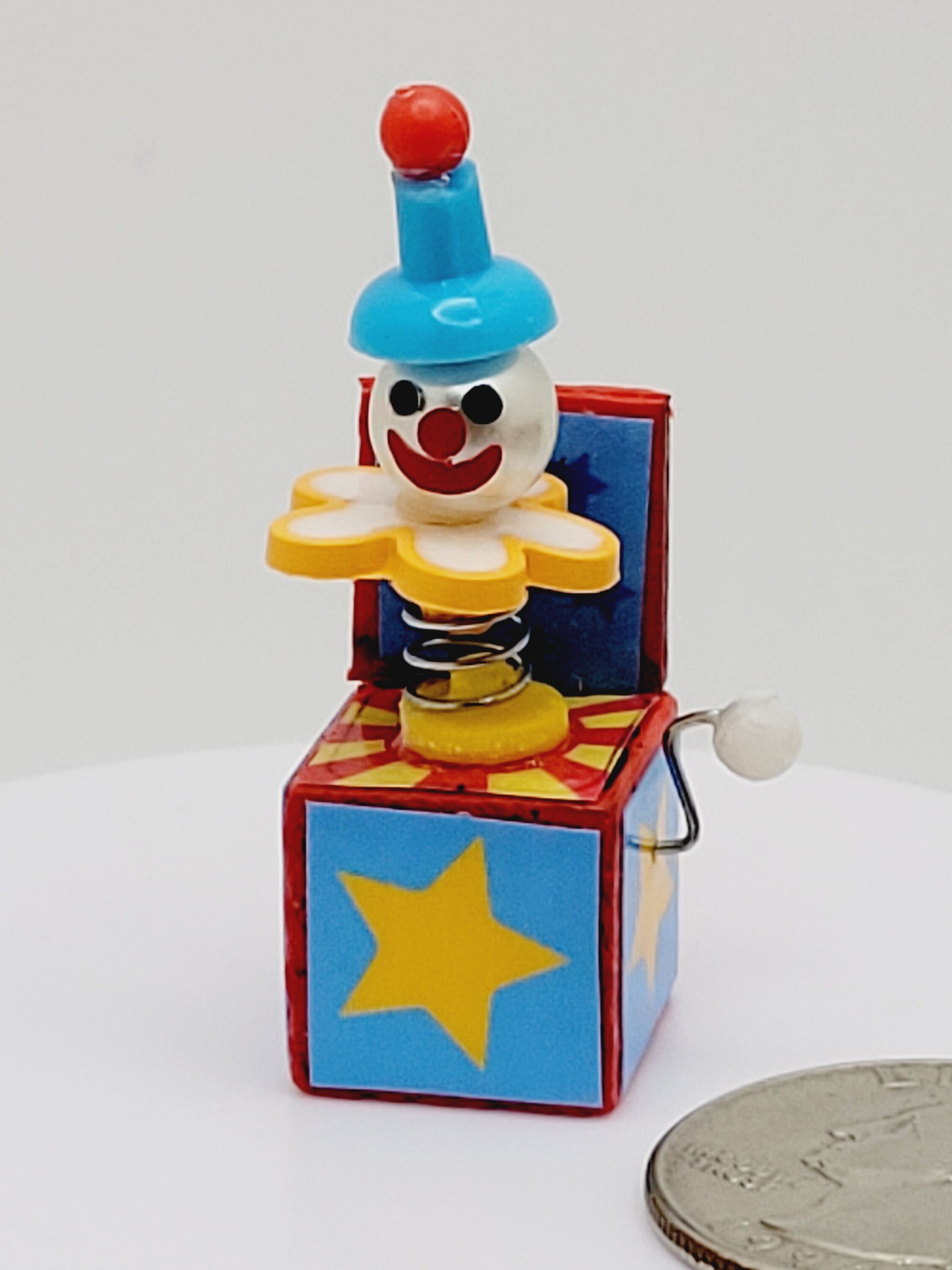 Miniature Jack in the Box/tiny Toys/dollhouses/collectibles Etsy