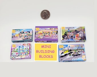 Miniature Building Blocks Set - Actually Works!