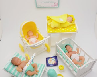 My Mini Baby by Zuru 5 Surprise, Miniature Silicone Baby- All Items Sold Individually